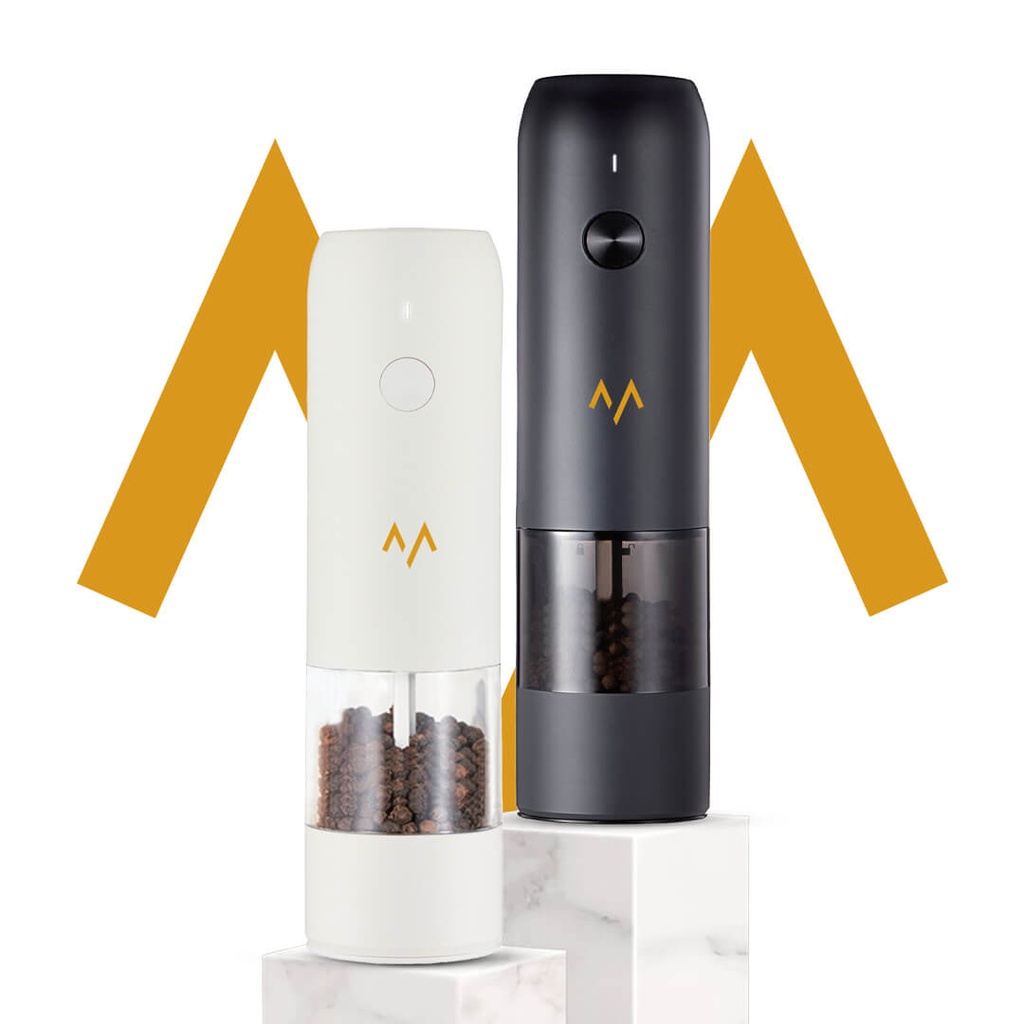 [08747] 7MD Portable Electric Salt & Pepper Grinder #9387