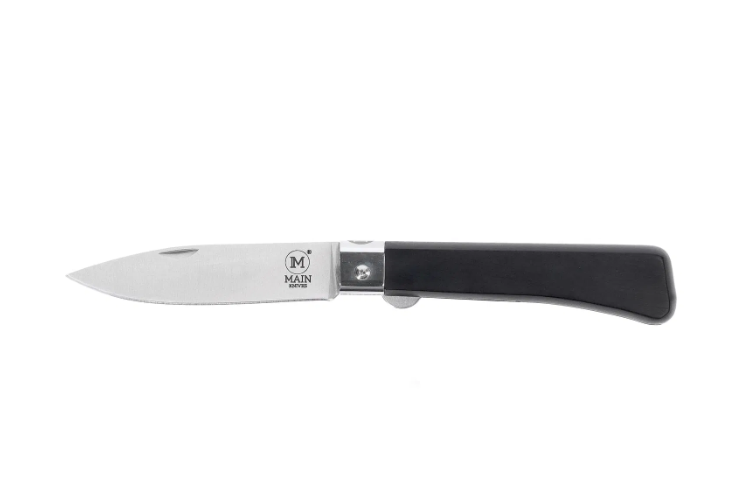 [09477] MAIN Workers line pocketknife - Black pressed wood #1020