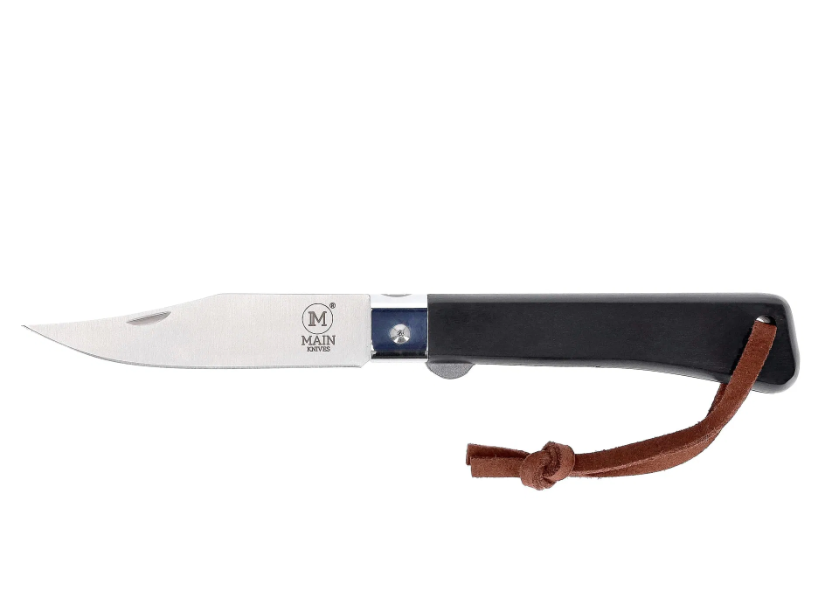 [09479] MAIN Workers line pocket knife -Black pressed wood #1151
