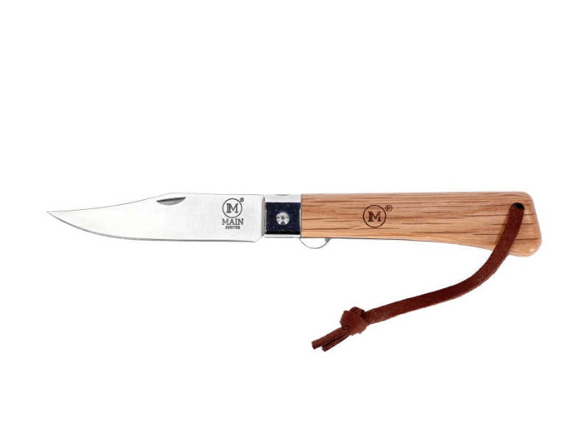 [09480] MAIN Workers line pocket knife - Oak wood #1152