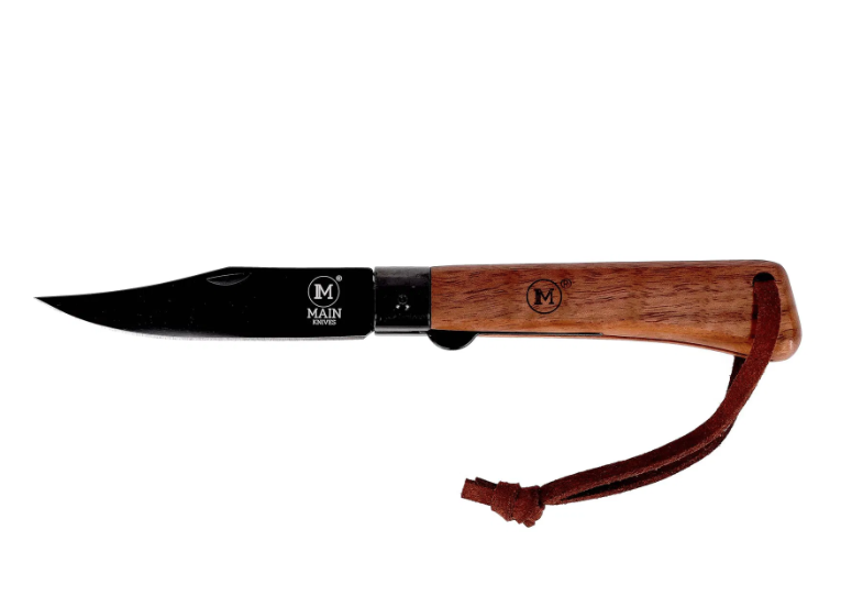 [09482] MAIN Workers line pocket knife - TIT coating and Walnut wood #1154