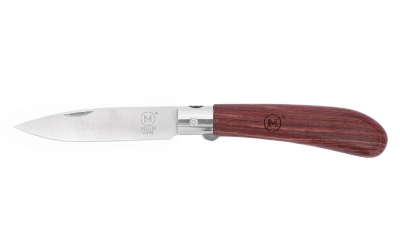 [09484] MAIN German line pocket knife - Bubinga wood #1201
