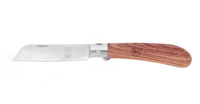 [09486] MAIN German line pocketknife - Bubinga wood#1301