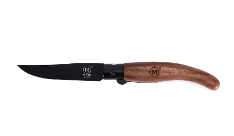 [09489] MAIN Spanish line pocket knife - TIT coating, Walnut wood#9005