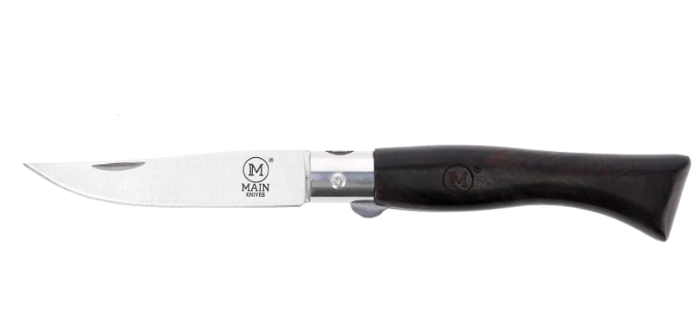 [09491] MAIN Italian line pocket knife - Ebony wood#10003