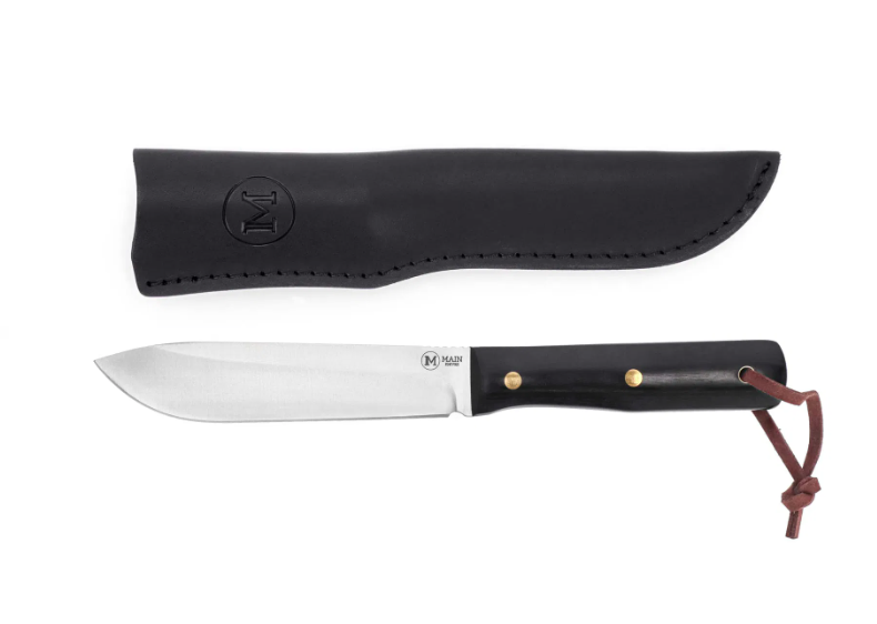[09502] MAIN Survival knife with leather case #3000