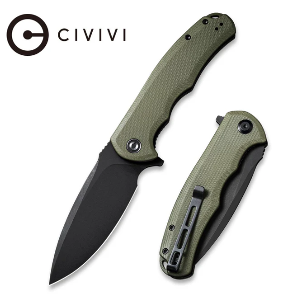 [09610] CIVIVI Praxis Flipper Knife G10 Handle #C803F