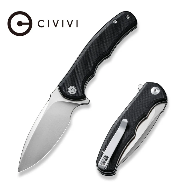 [09612] CIVIVI Mini Praxis Flipper Knife G10 Handle #C18026C-2