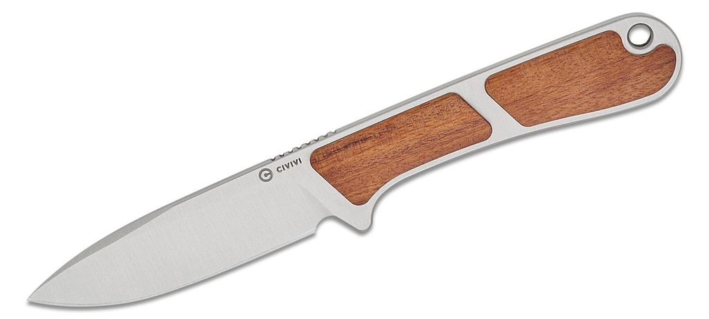 [09647] CIVIVI Mini Elementum Fixed Blade - Guibourtia Wood #C23010-4