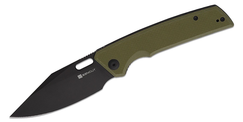 [09674] SENCUT GlideStrike Folding Knife - OD Green G10 #S23018-3