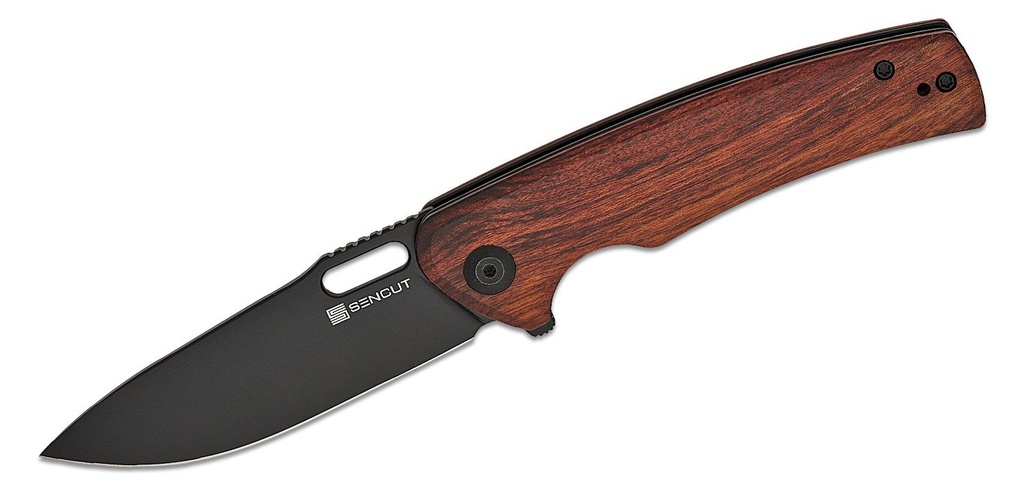 [09682] SENCUT Vesperon Knife - Guibourtia Wood #S20065-4