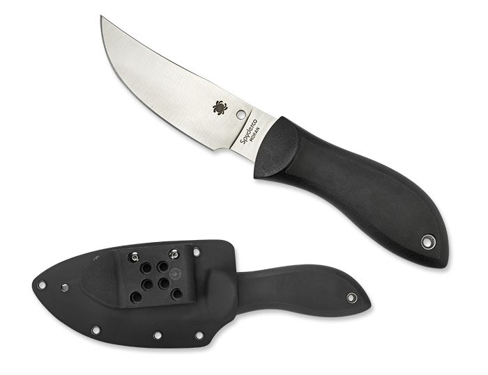 [09904] Spyderco Bill Moran VG10 Satin Bowie Blade, FRN Handle Boltaron Sheath #FB01P