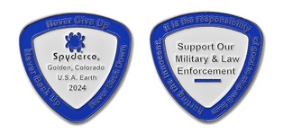 SpyderCoin 2024 Challenge Coin #COIN2024