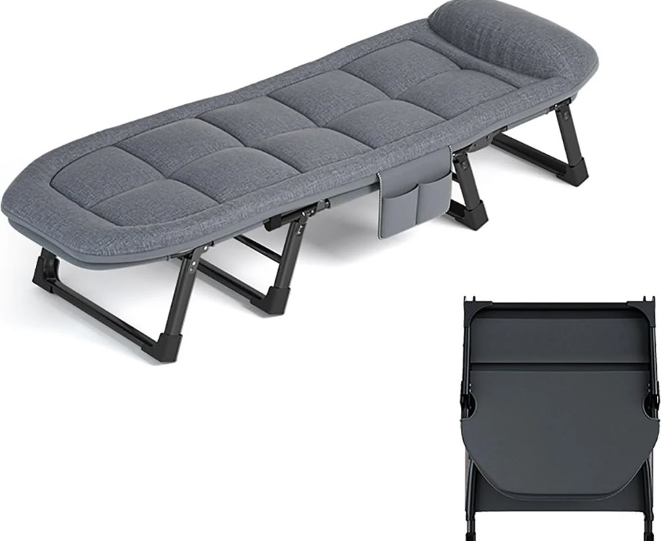[10640] procamp collapssible camp bed