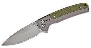CIVIVI Sentine l Strike II Gray Aluminum Handle With OD Green FRN Integral Spacer Stonewashed Nitro-V Blade #C22025D-2