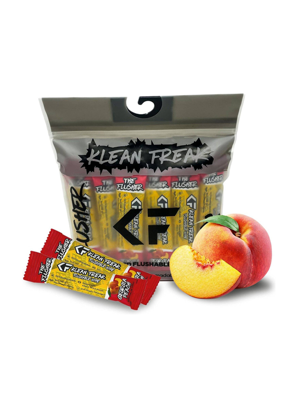 [10941] Klean Freak - The Flusher wipes - 20 Pack - Georgia Peach