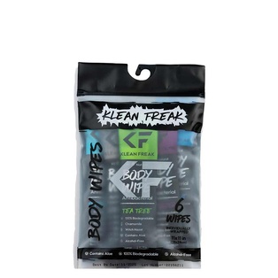 Klean Freak Body Wipes - Trial Pack - 6 Wipes