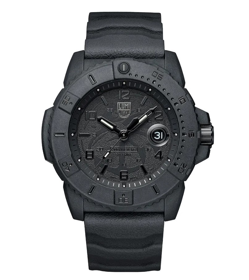 [10980] LUMINOX Navy SEAL Foundation Military Blackout Watch #XS.3601.BO.NSF 1