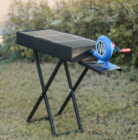 [11262] BBQ GRILL WITH CHARCOAL BLOWER WITH STAND #BBQ-3080F