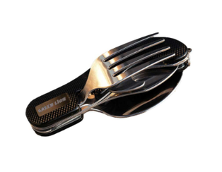 Green Lion 4 in 1 Cutlery Set #GN4IN1CSETBK
