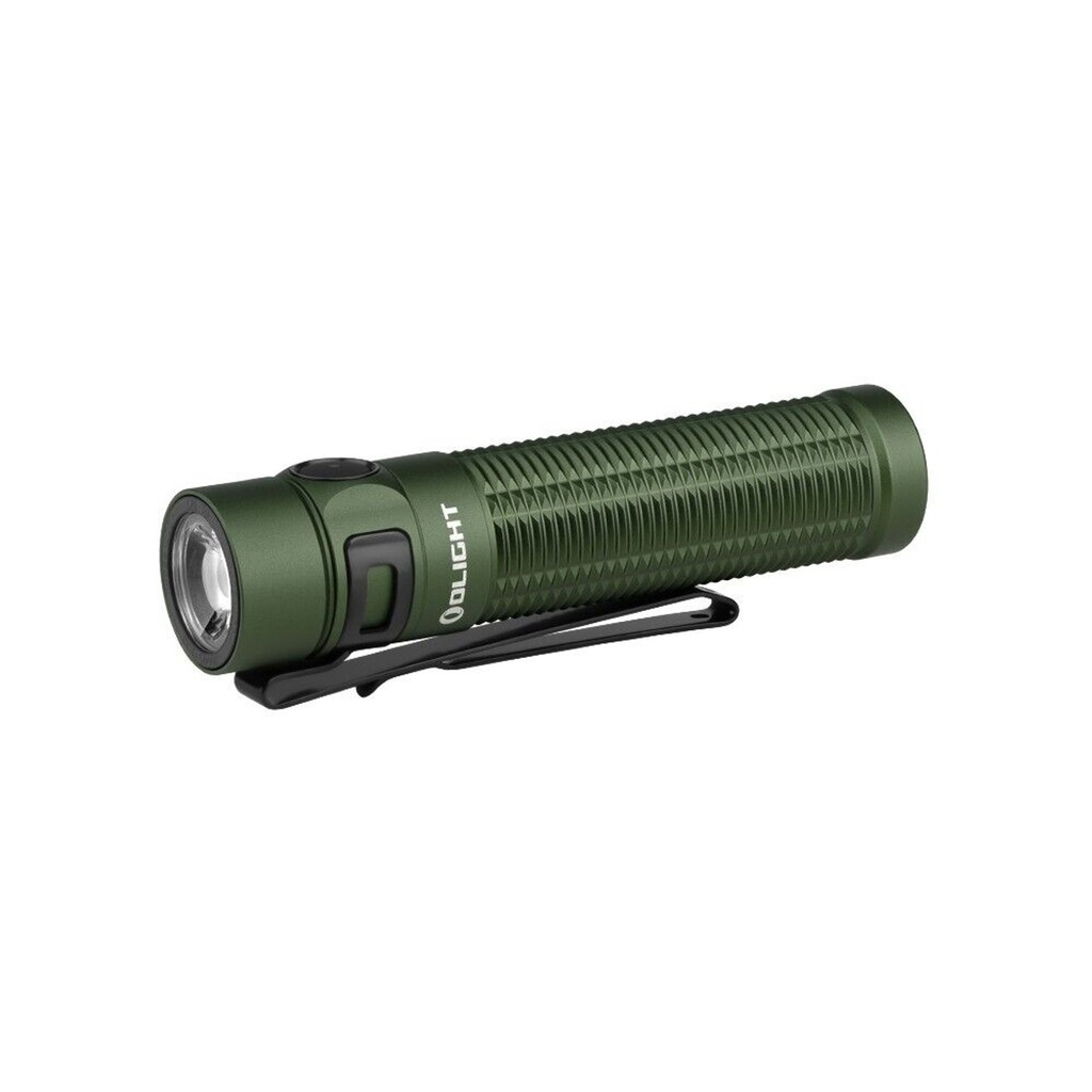 [11566] OLight Baton 3 Pro Max Cool White LED Flashlight, OD Green