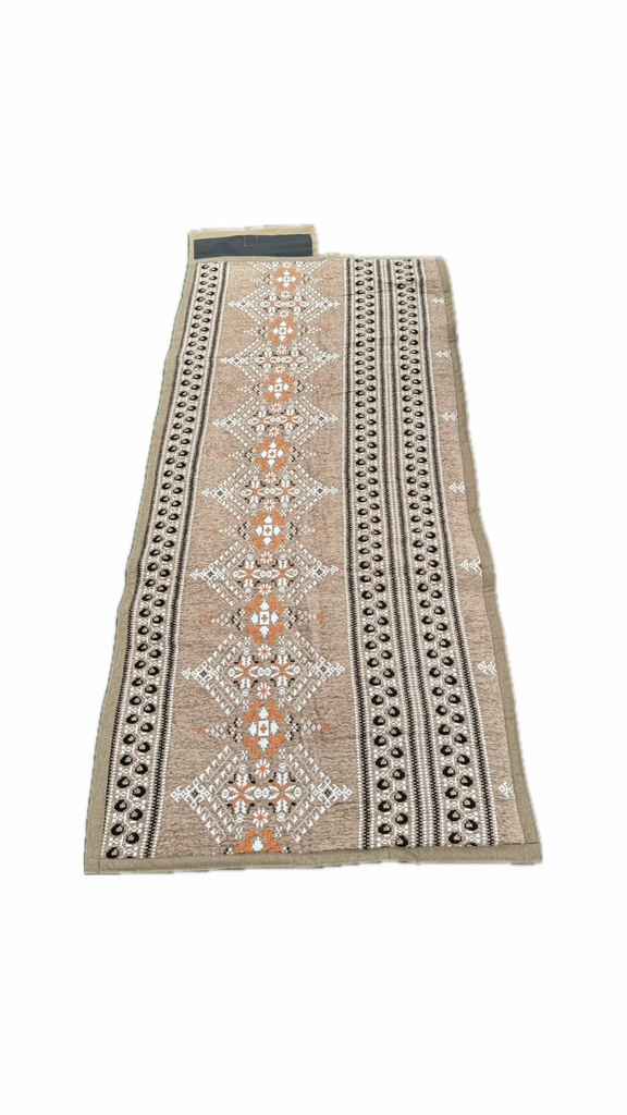 [11611] مدة مبطنة 85*200 نقشة دارين بيج مصري #MADA-02-050