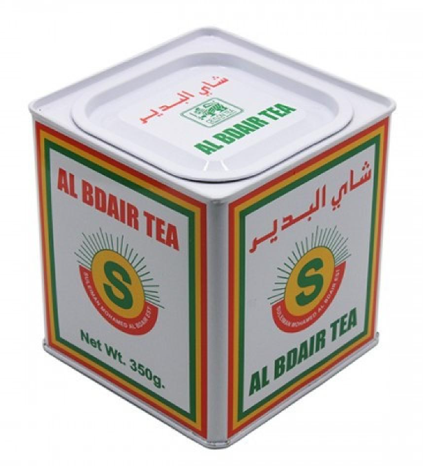 [12282] شاي البدير 350 جرام علبة حديد