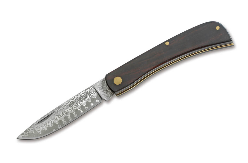[12332] BOKER MAGNUM EBONY RANGEBUSTER DAMAST #01RY140DAM