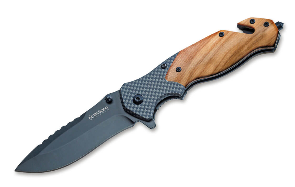 [12334] BOKER MAGNUM BLOMKVIST OLIVE #01MB736